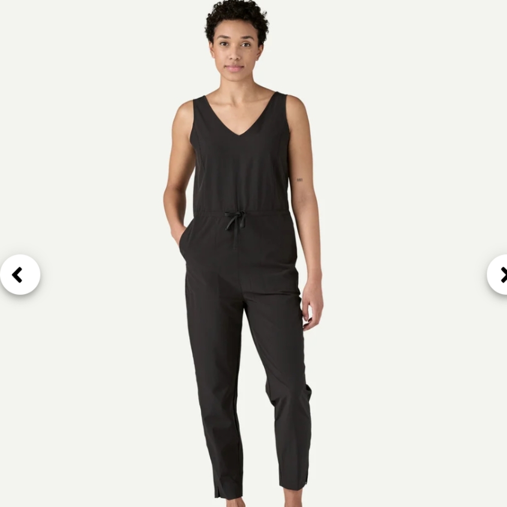 Patagonia Fleetwith Romper, Black Size Medium